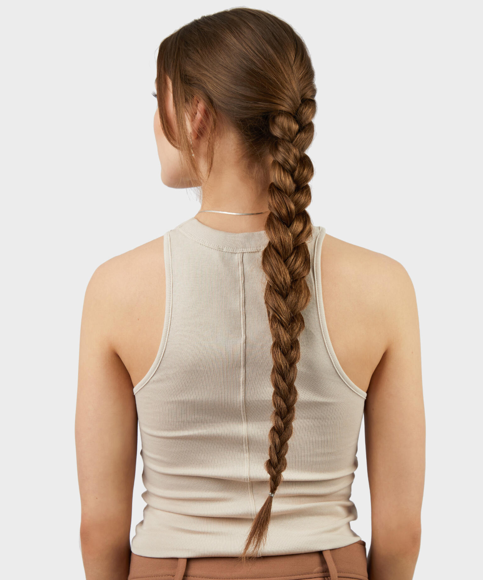 Easy Braid Extensions 5.0 Brown 55 cm