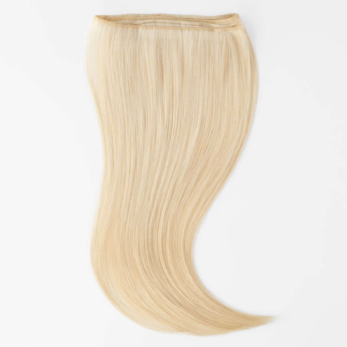 Premium Weft Extensions Straight / Single Layer / Light Volume 10.10 Platinum Blonde 60 cm