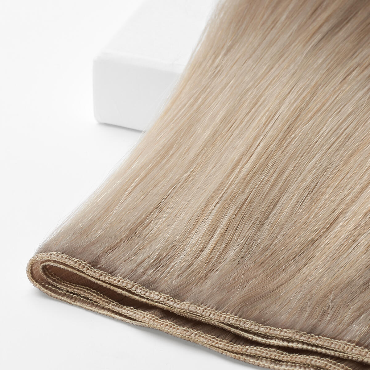 Premium Weft Extensions - Single Layer 10.5 Grey 60 cm