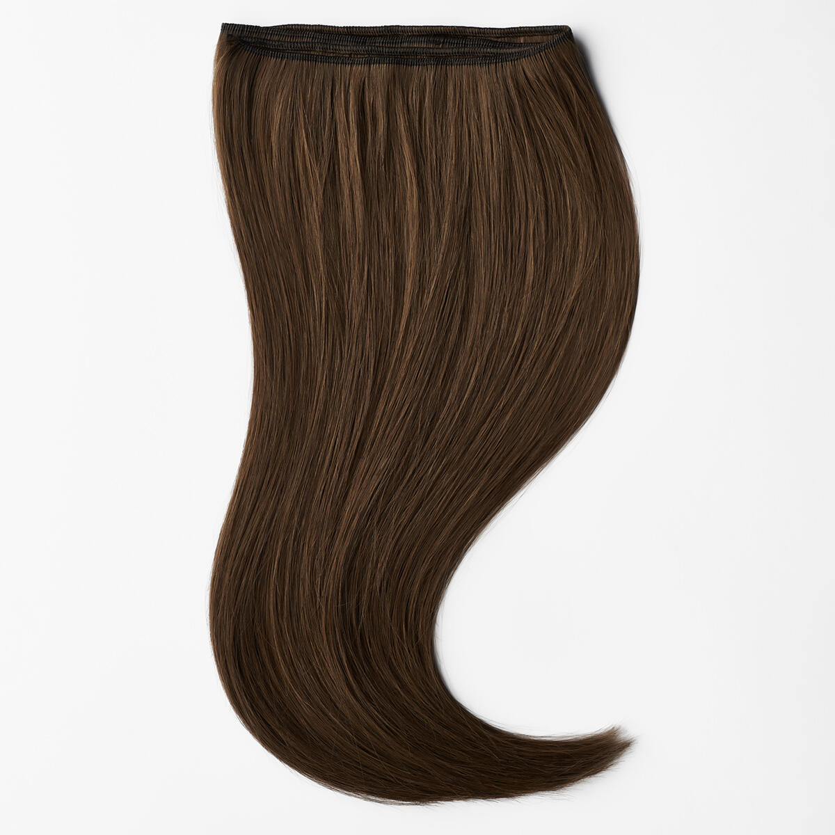 Premium Weft Extensions Straight / Single Layer / Light Volume 2.0 Dark Brown 40 cm