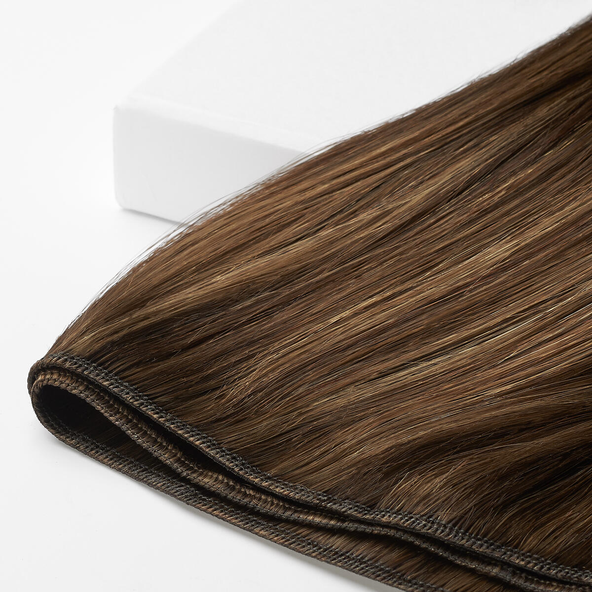 Premium Weft Extensions Single Layer M2.3/5.0 Chocolate Mix 40 cm