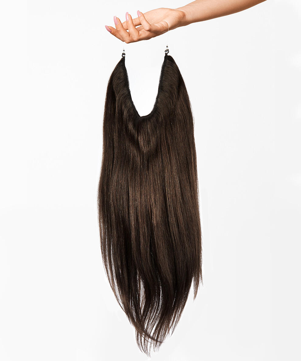 Halo Hairband Straight / Medium Volume 2.3 Chocolate Brown 50 cm