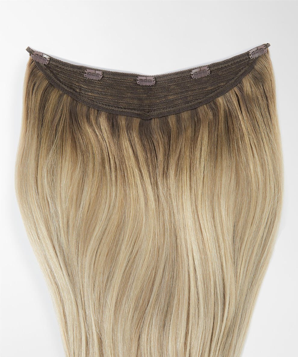 Halo Hairband Straight / Medium Volume B2.6/10.7 Dark Ashy Blonde Balayage 50 cm