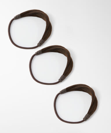 Hair Covered Hair Tie