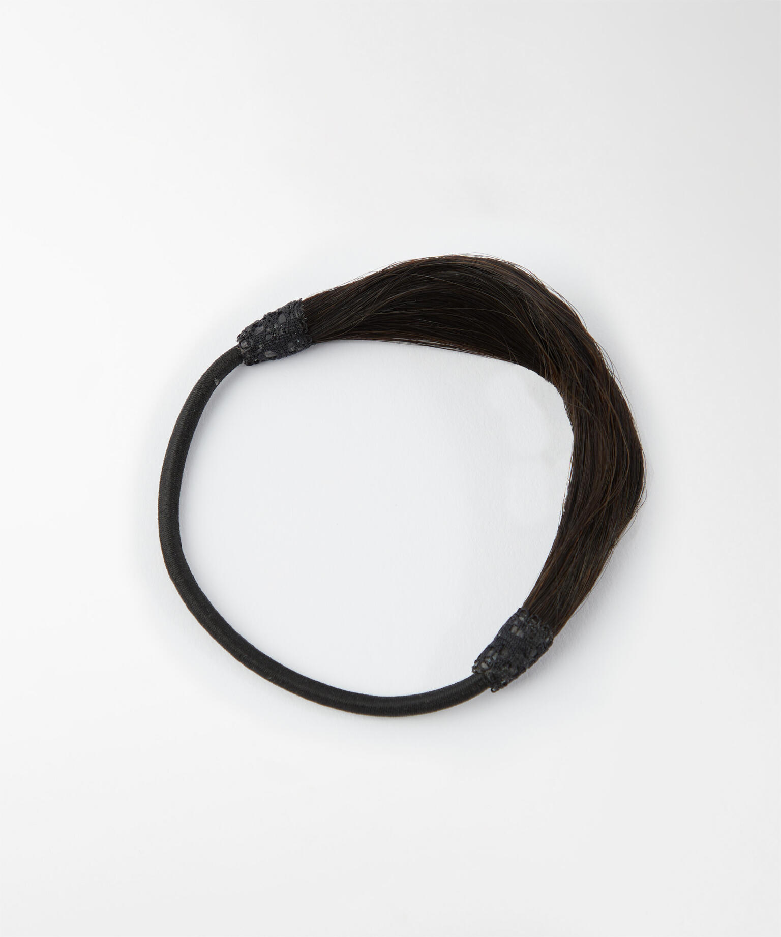 Hair-covered Hair Tie