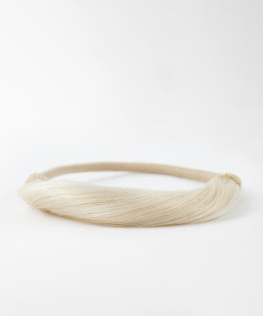 Hair-covered Hair Tie 10.10 Platinum Blonde