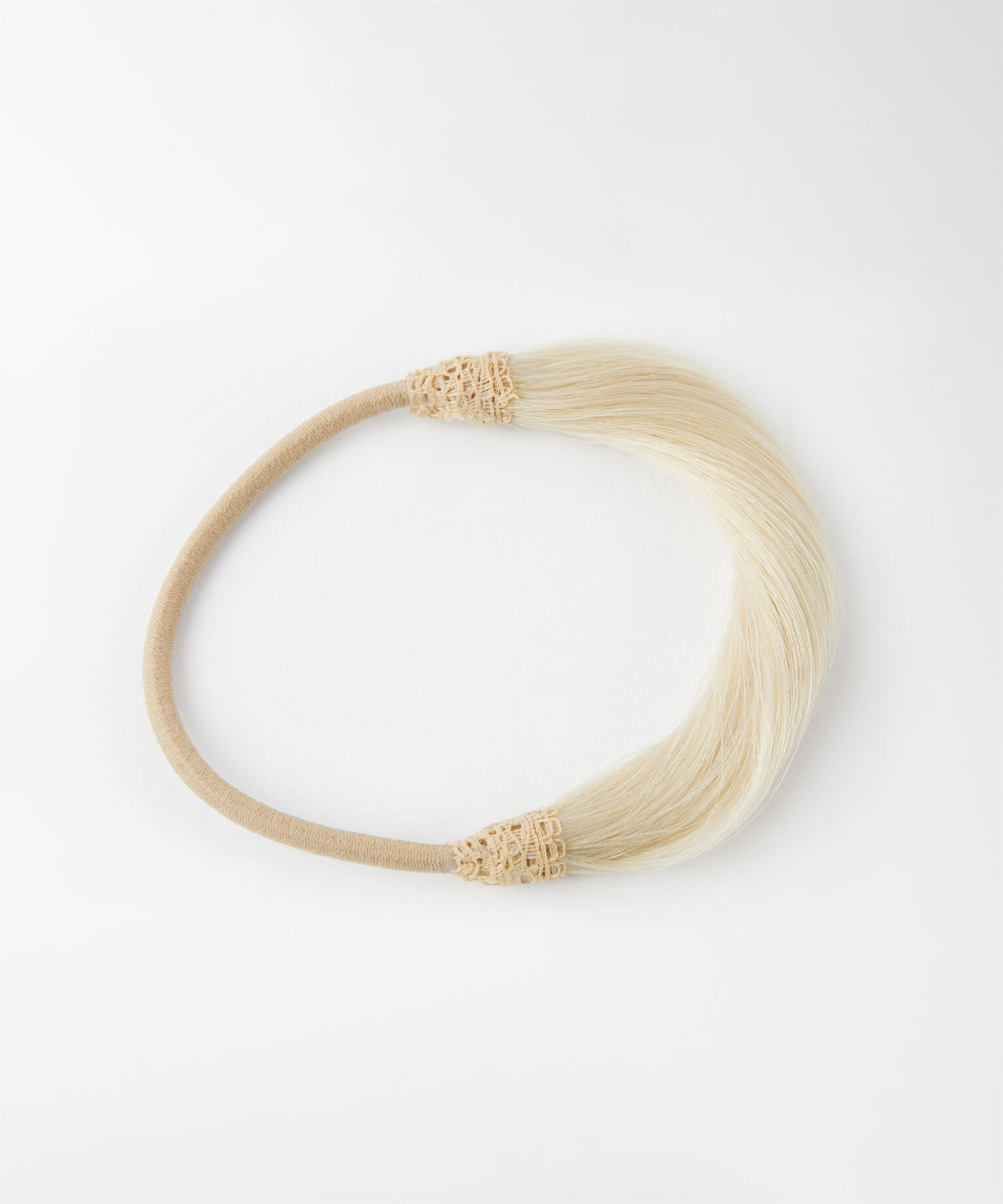 Hair-covered Hair Tie