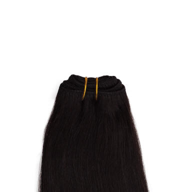 Hair Weft 1.2 Black Brown 50 cm