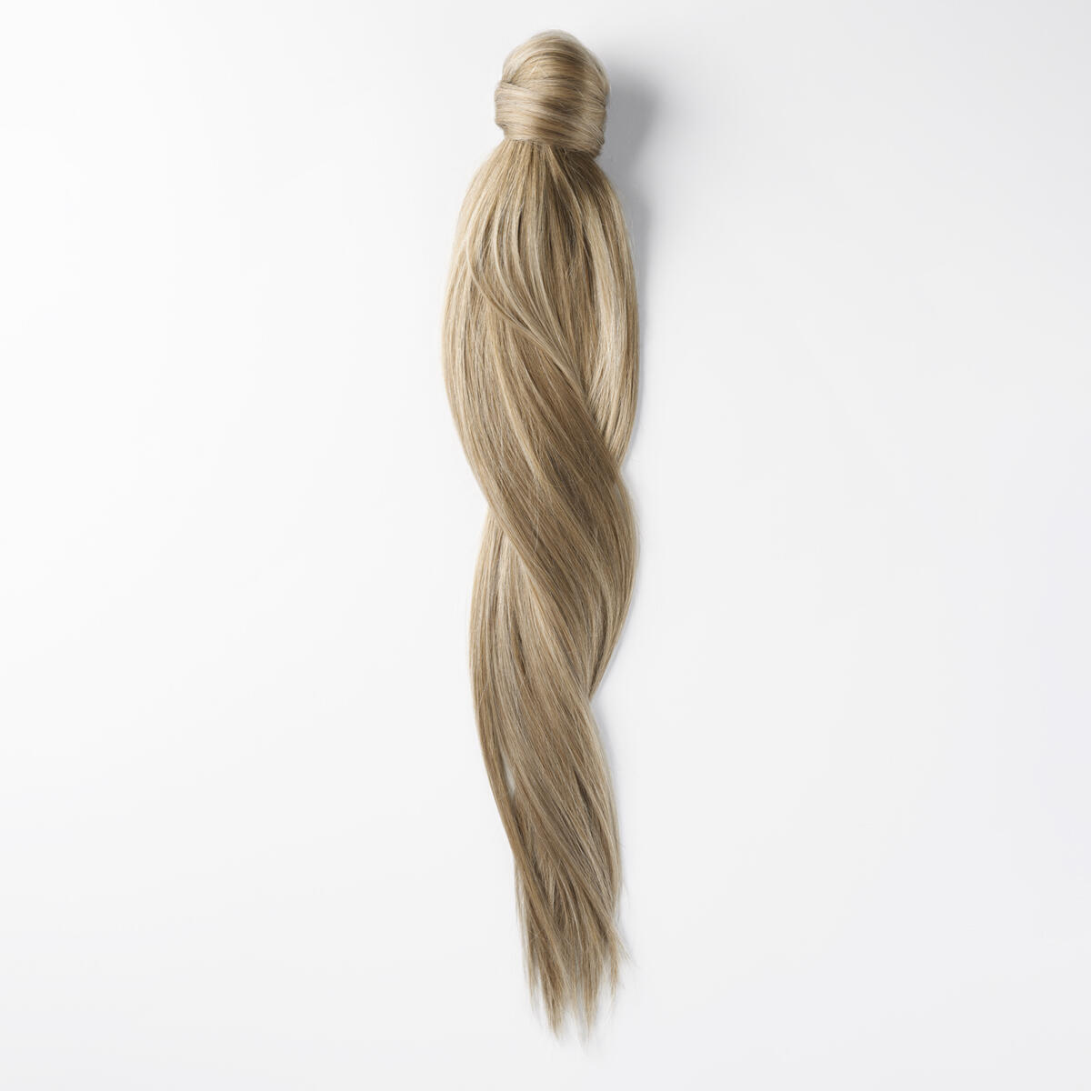 Ponytail Straight / Clip-in / Medium Volume B2.6/10.7 Dark Ashy Blonde Balayage 50 cm