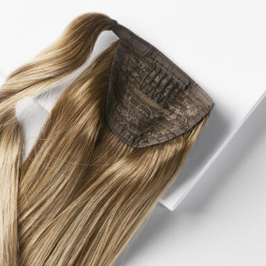 Clip-in Ponytail  B5.0/8.3 Brownish Blonde Balayage 40 cm