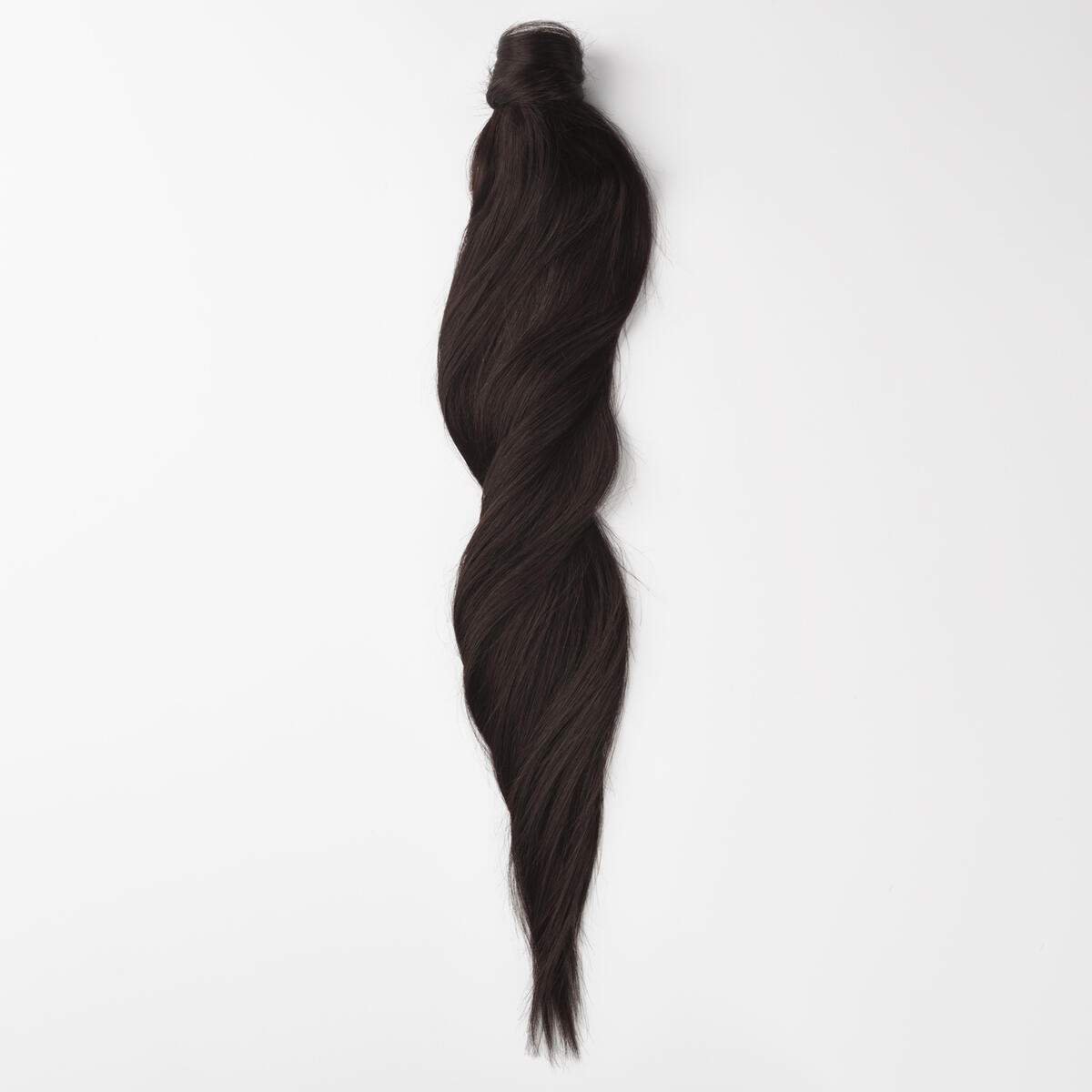 Clip-in Ponytail 1.2 Black Brown 40 cm