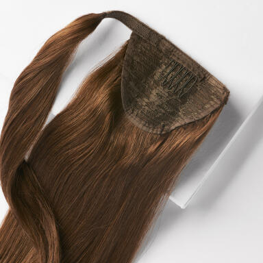 Clip-in Ponytail 2.0 Dark Brown 50 cm