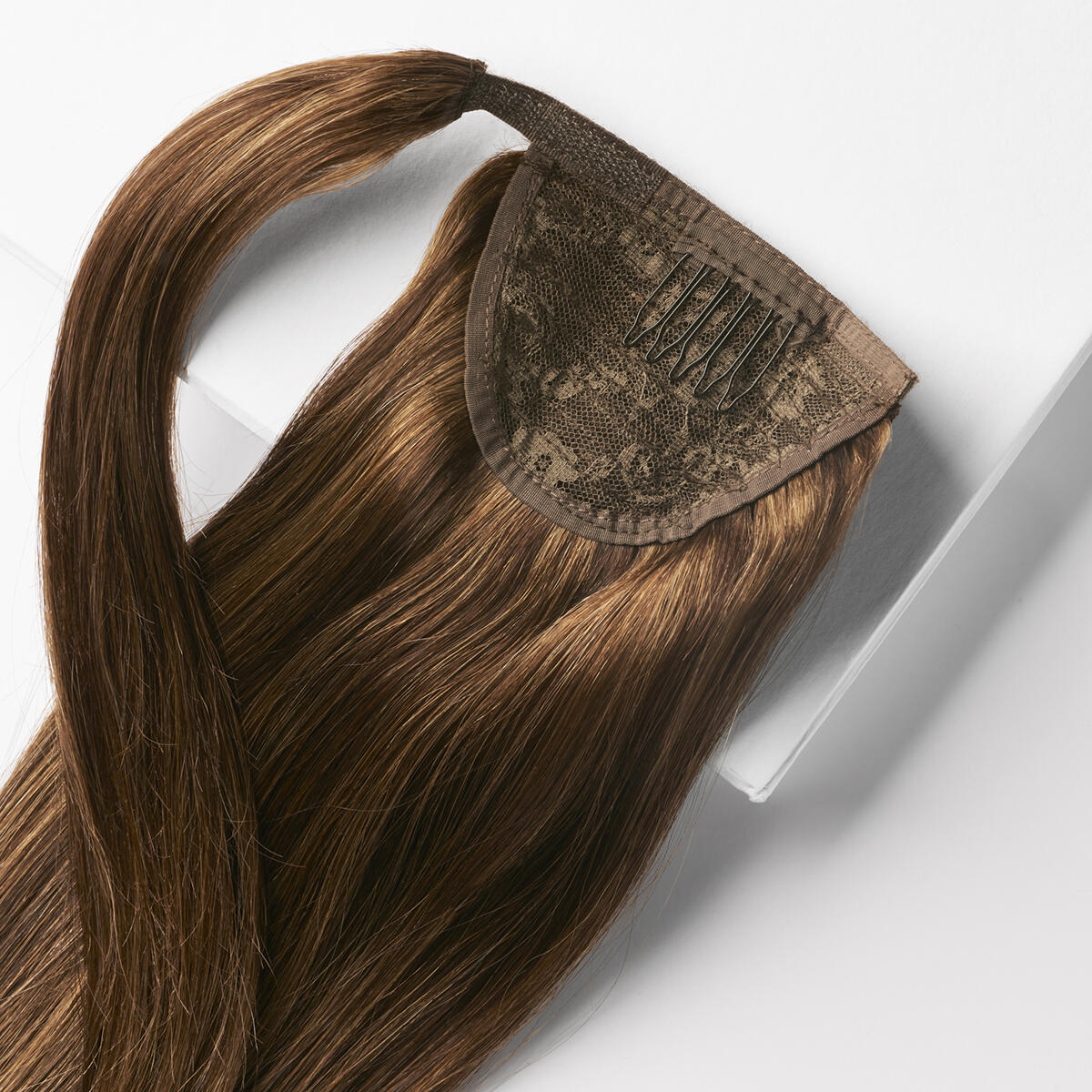 Clip-in Ponytail M2.3/5.0 Chocolate Mix 40 cm