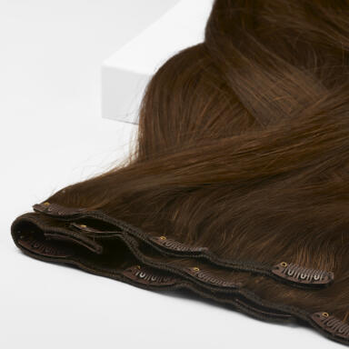 Clip-on set 7 pieces 2.0 Dark Brown 50 cm