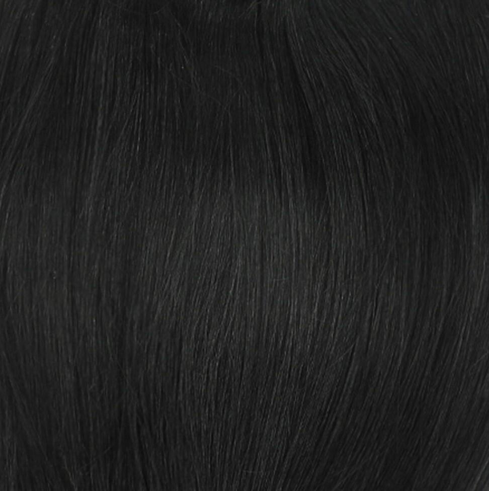 Classic Clip-ins Straight / Max Volume / 6 pieces 1.0 Black 50 cm