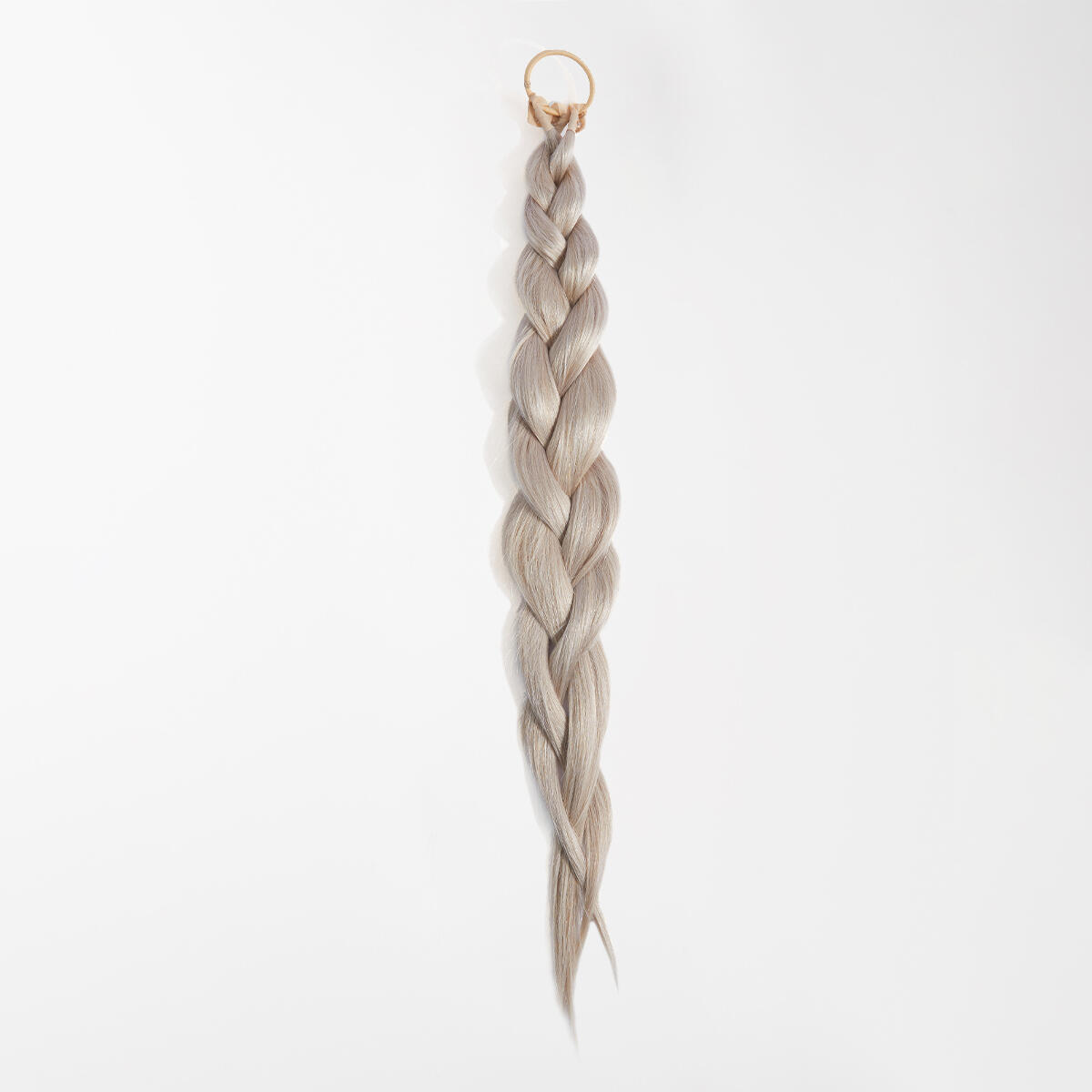 Easy Braid Extensions For voluminous braids 10.7 Light Grey 55 cm