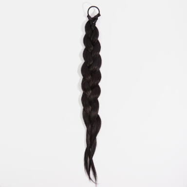 Braid Straight 1.0 Black 55 cm