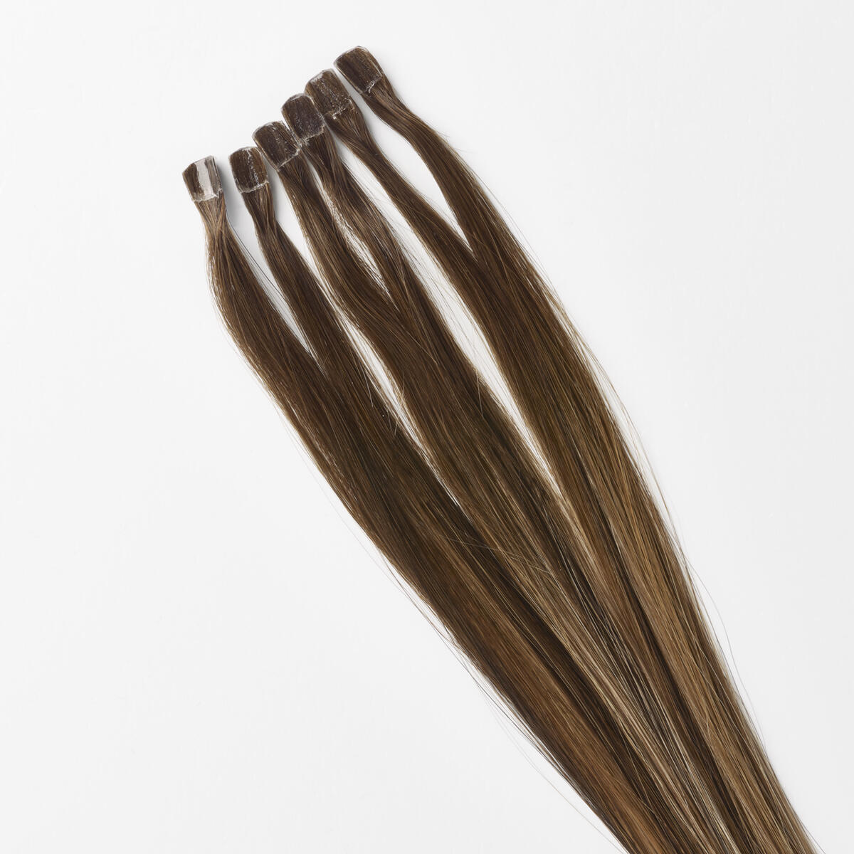 Premium Keratin Extensions - 20 pieces B2.3/5.0 Hazelnut Caramel Balayage 30 cm