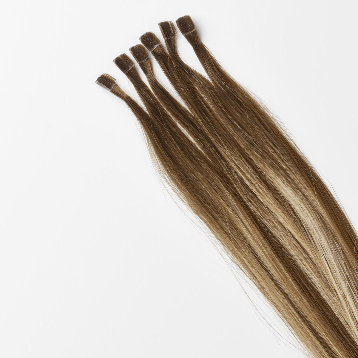 Premium Keratin Extensions - 20 pieces B5.0/8.3 Brownish Blonde Balayage 50 cm