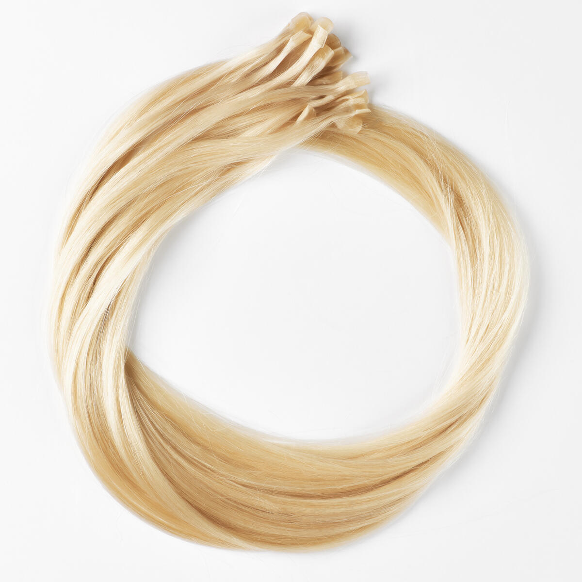 Premium Keratin Extensions - 20 pieces 10.8 Light Blonde 40 cm