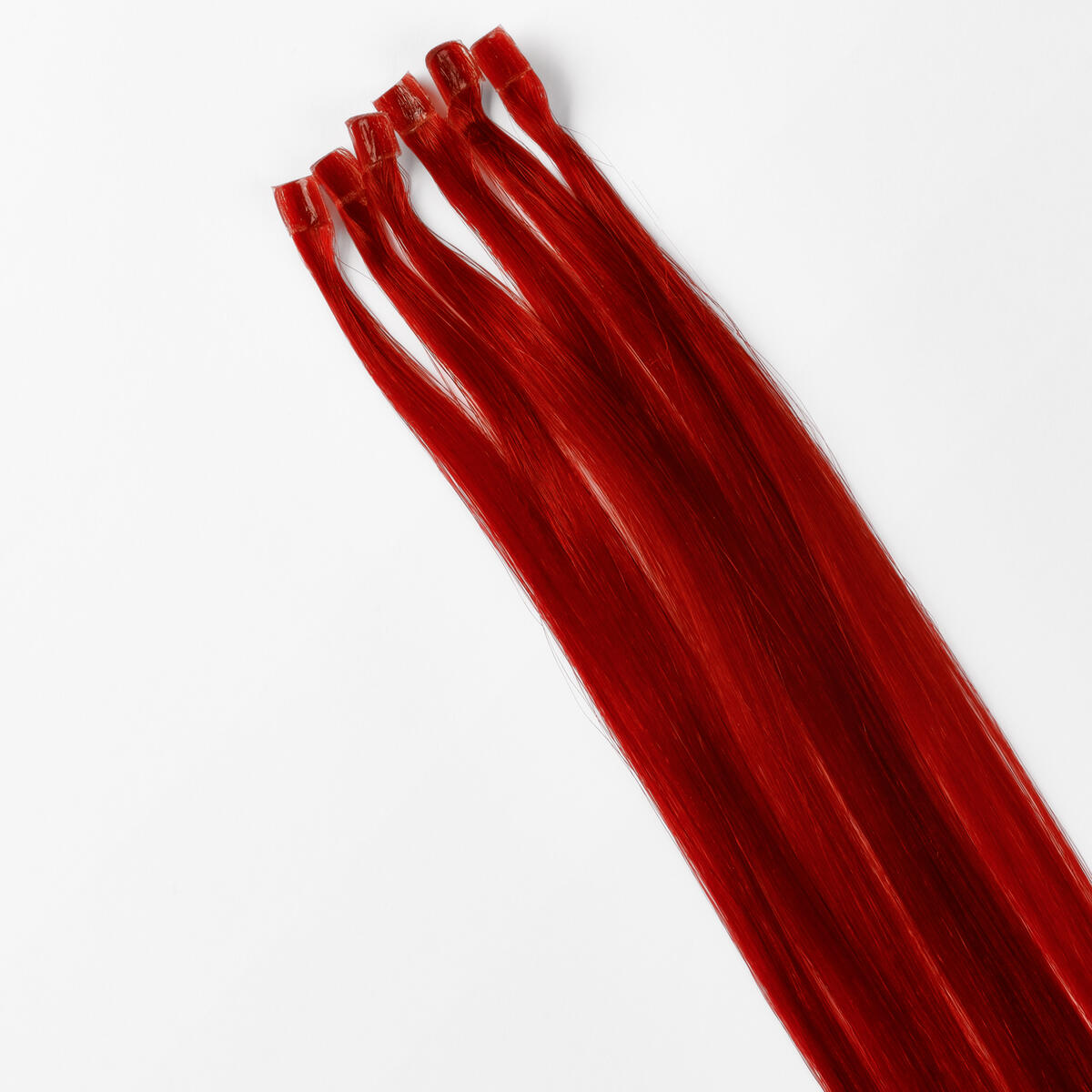 Premium Keratin Extensions - 20 pieces 6.0 Red Fire 50 cm