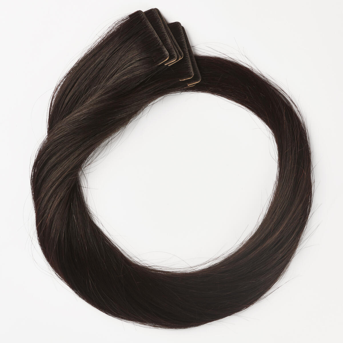 Premium Tape Extensions Seamless 4 1.2 Black Brown 50 cm