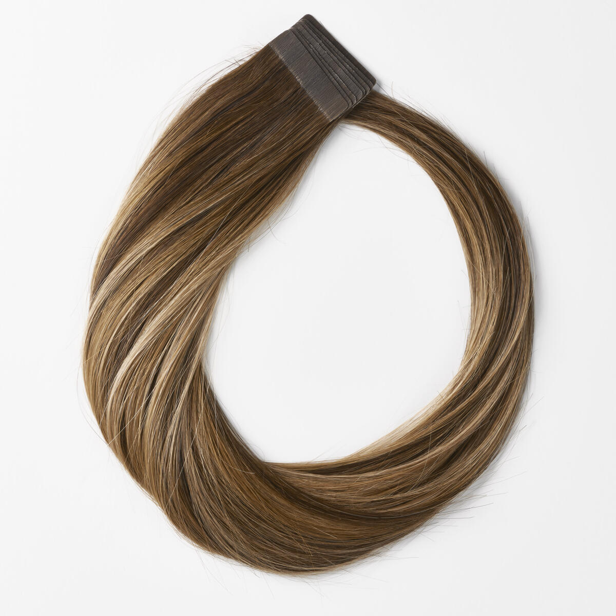 Premium Tape Extensions Straight / Classic Tape 4 cm / 8 pieces B2.3/5.0 Hazelnut Caramel Balayage 40 cm