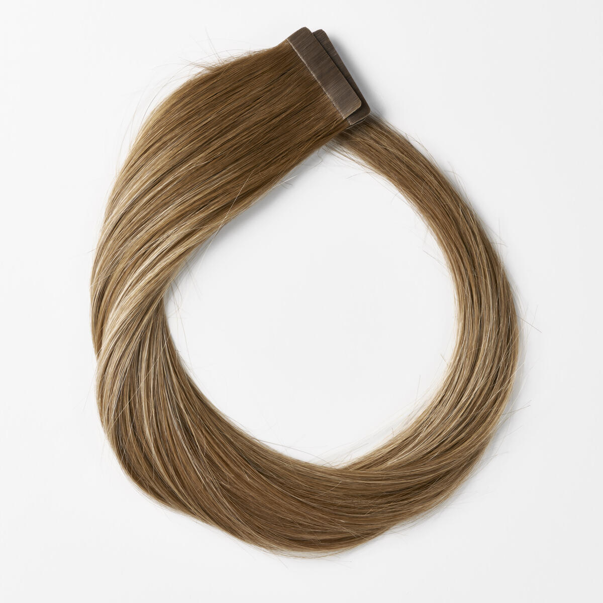 Premium Tape Extensions Straight / Classic Tape 4 cm / 8 pieces B5.0/8.3 Brownish Blonde Balayage 60 cm