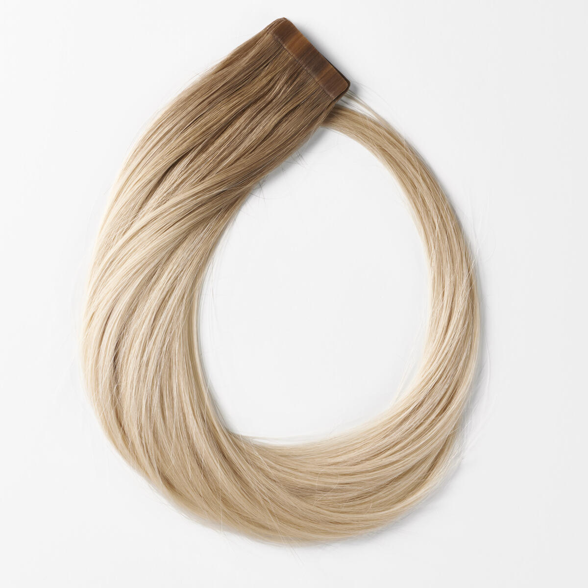 Premium Tape Extensions Straight / Classic Tape 4 cm / 8 pieces B7.3/10.10 Cool Platinum Blonde Balayage 40 cm