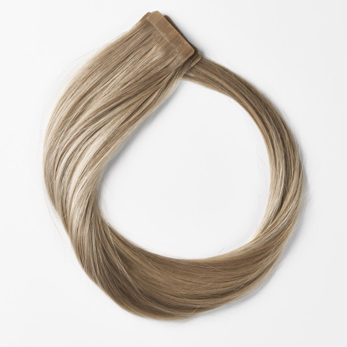 Premium Tape Extensions Straight / Classic Tape 4 cm / 8 pieces B7.5/10.7 Sandy Blonde Balayage 40 cm