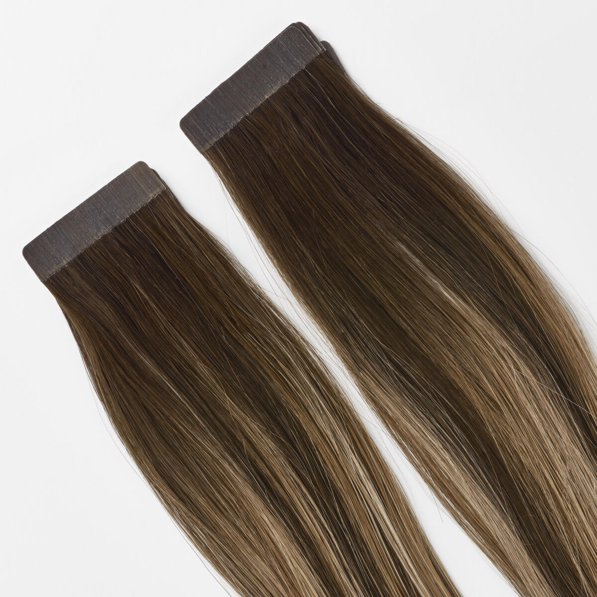 Premium Tape Extensions Straight / Classic Tape 4 cm / 8 pieces B2.3/5.0 Hazelnut Caramel Balayage 50 cm