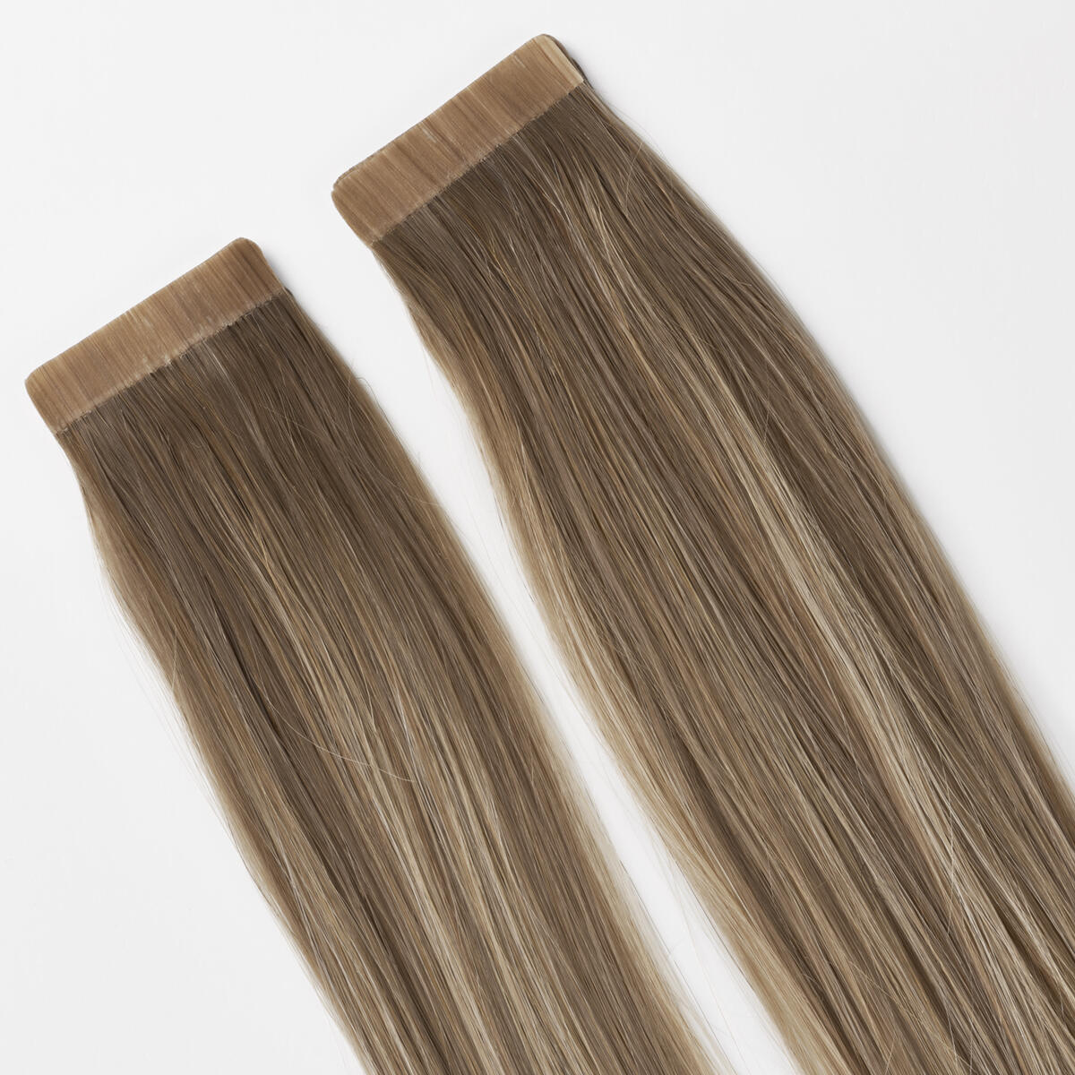 Premium Tape Extensions Straight / Classic Tape 4 cm / 8 pieces B7.5/10.7 Sandy Blonde Balayage 40 cm