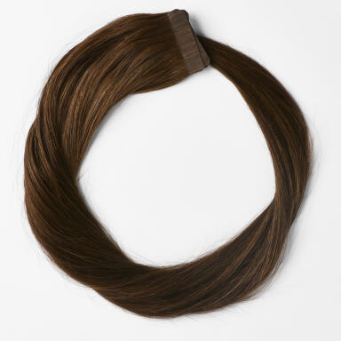 Occasion Tape Extensions Straight / Classic Tape 4 cm / 8 pieces 2.0 Dark Brown 50 cm