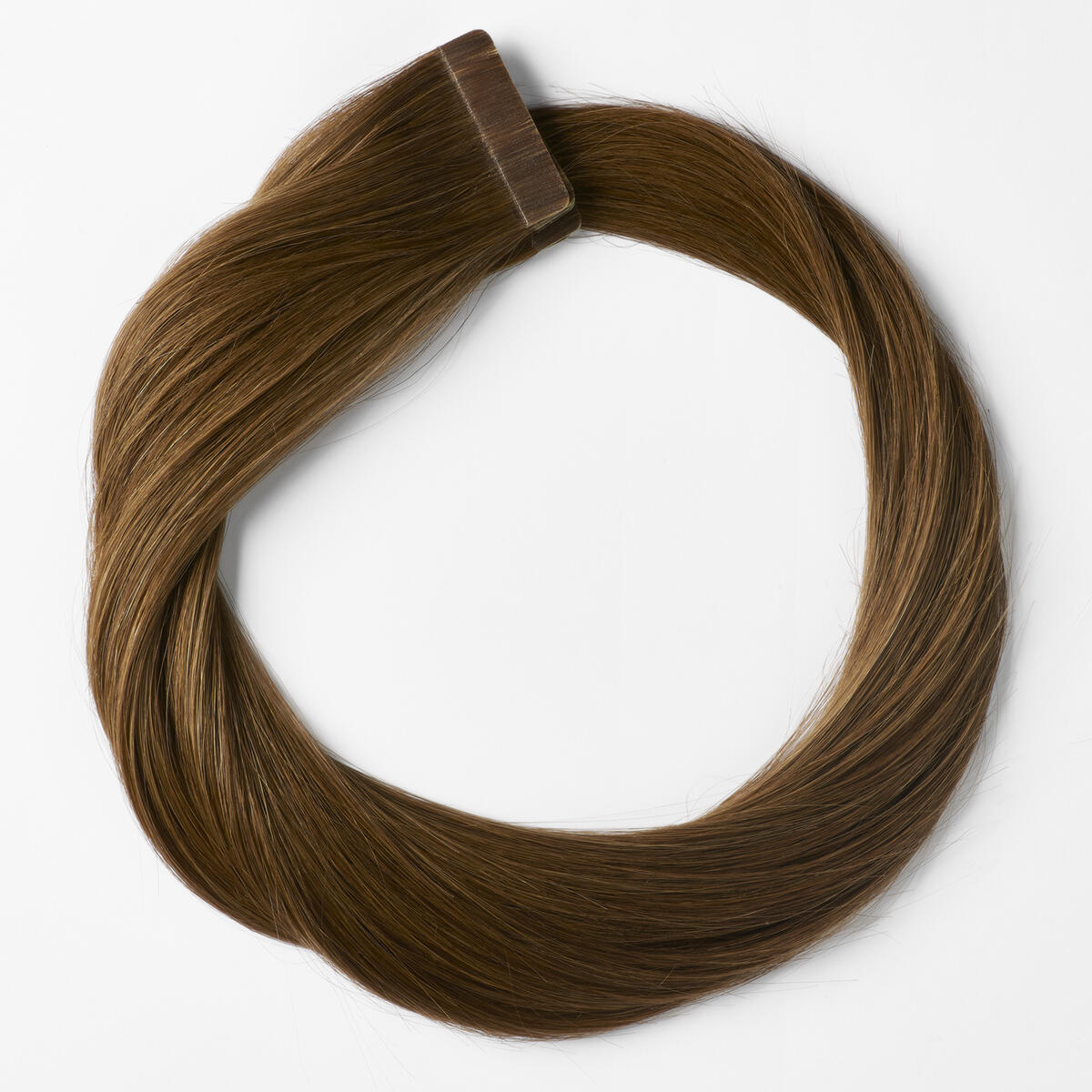 Premium Tape Extensions Straight / Classic Tape 4 cm / 8 pieces 5.0 Brown 40 cm