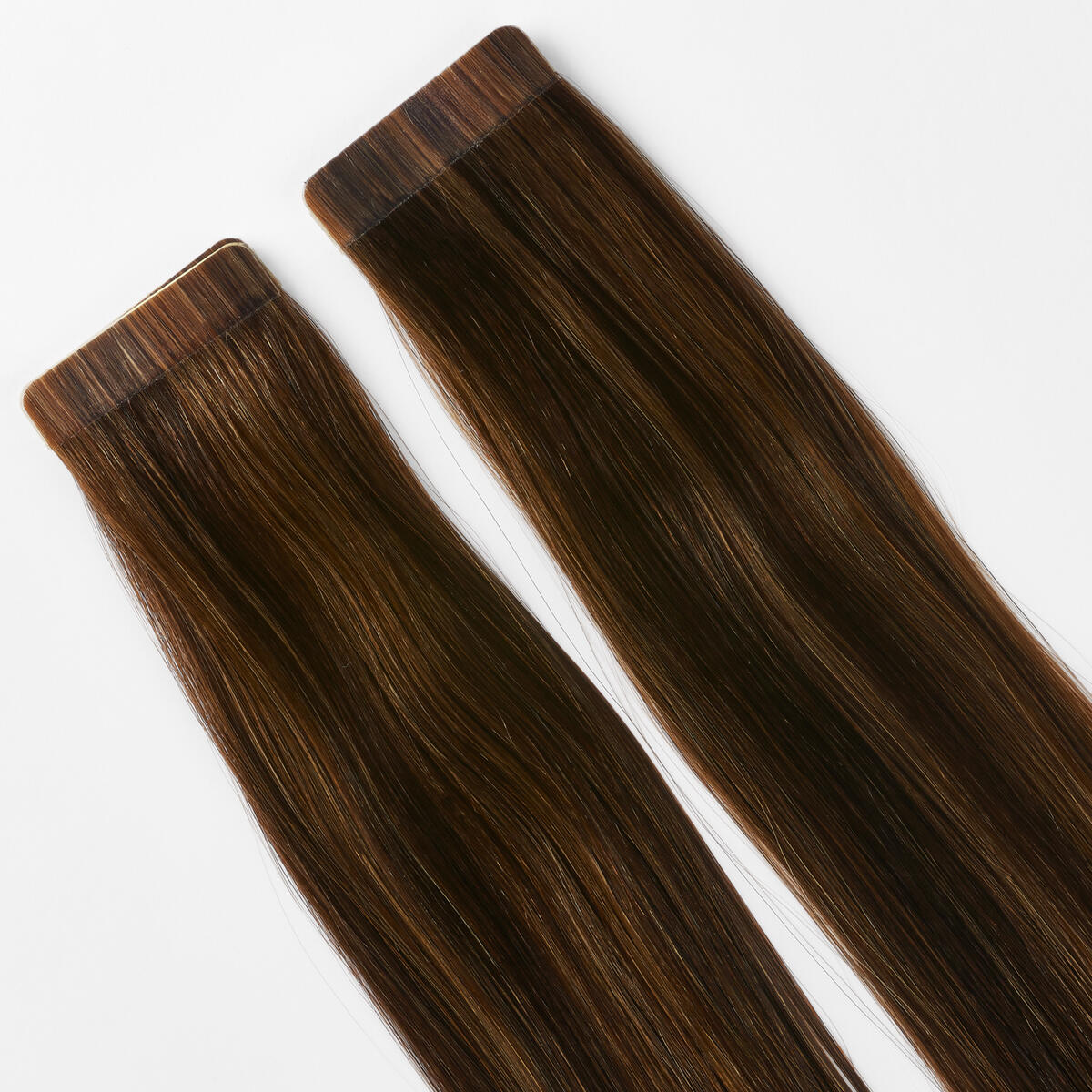 Occasion Tape Extensions Straight / Classic Tape 4 cm / 8 pieces M2.3/5.0 Chocolate Mix 30 cm