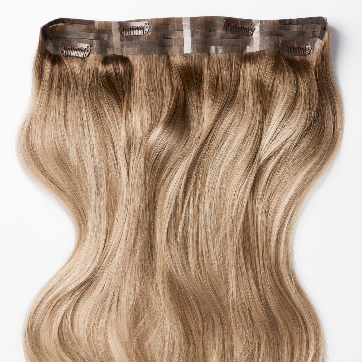 Halo Hairband Straight / Light Volume B5.1/7.3 Brown Ash Blonde Balayage 50 cm