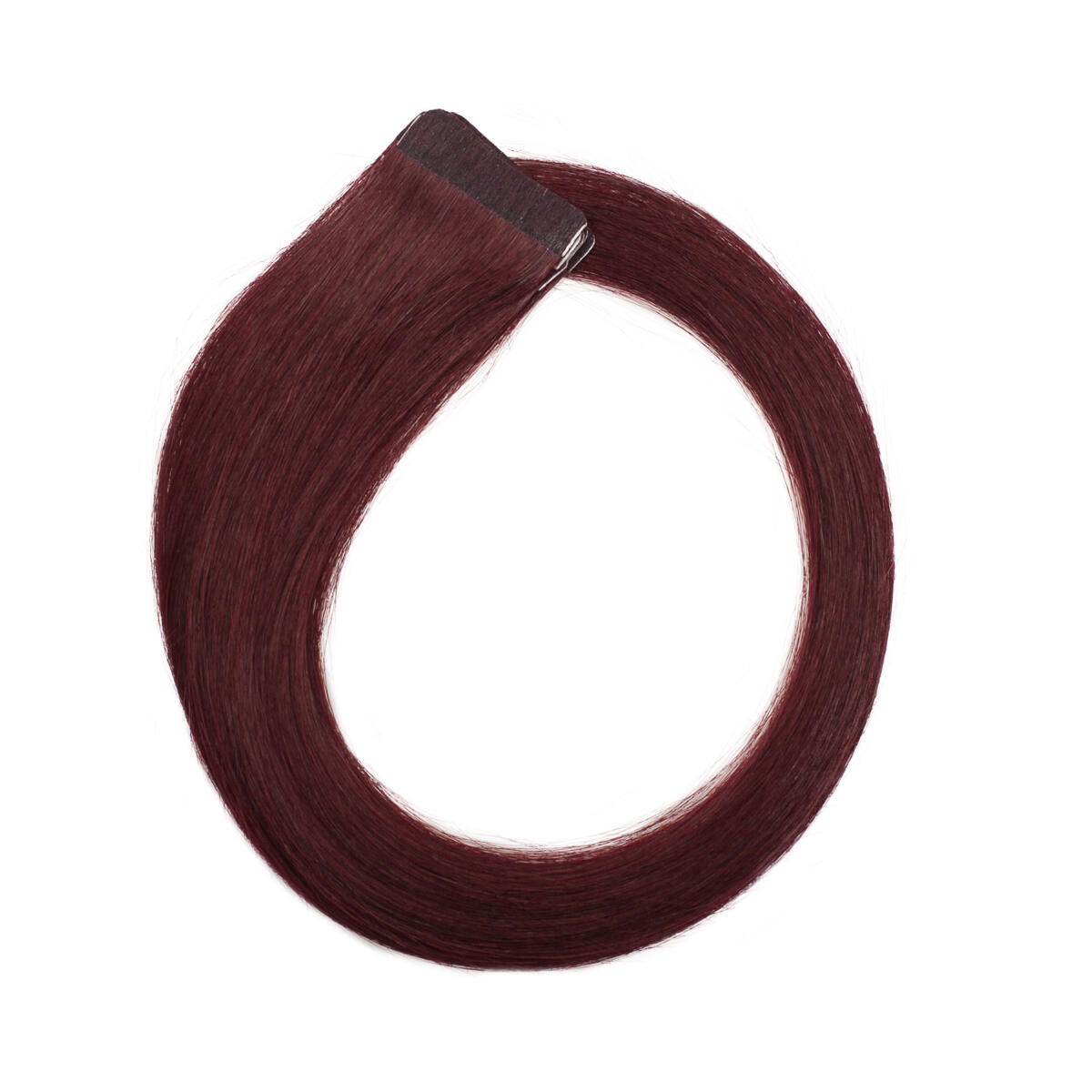 Premium Tape Extensions Classic 4 6.12 Dark Mahogany Brown 50 cm